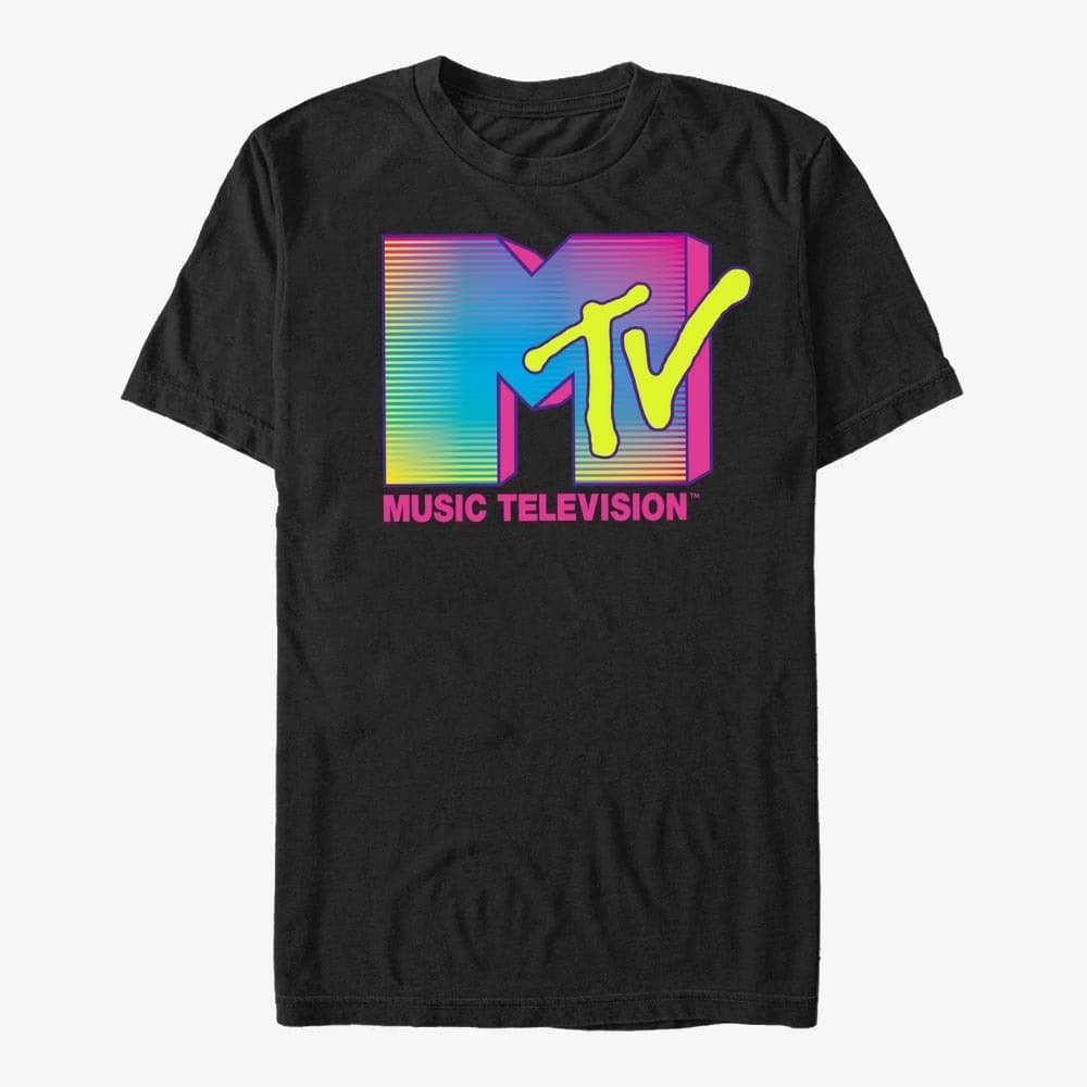 T-shirts Merch Paramount MTV - Fluorescent Black
