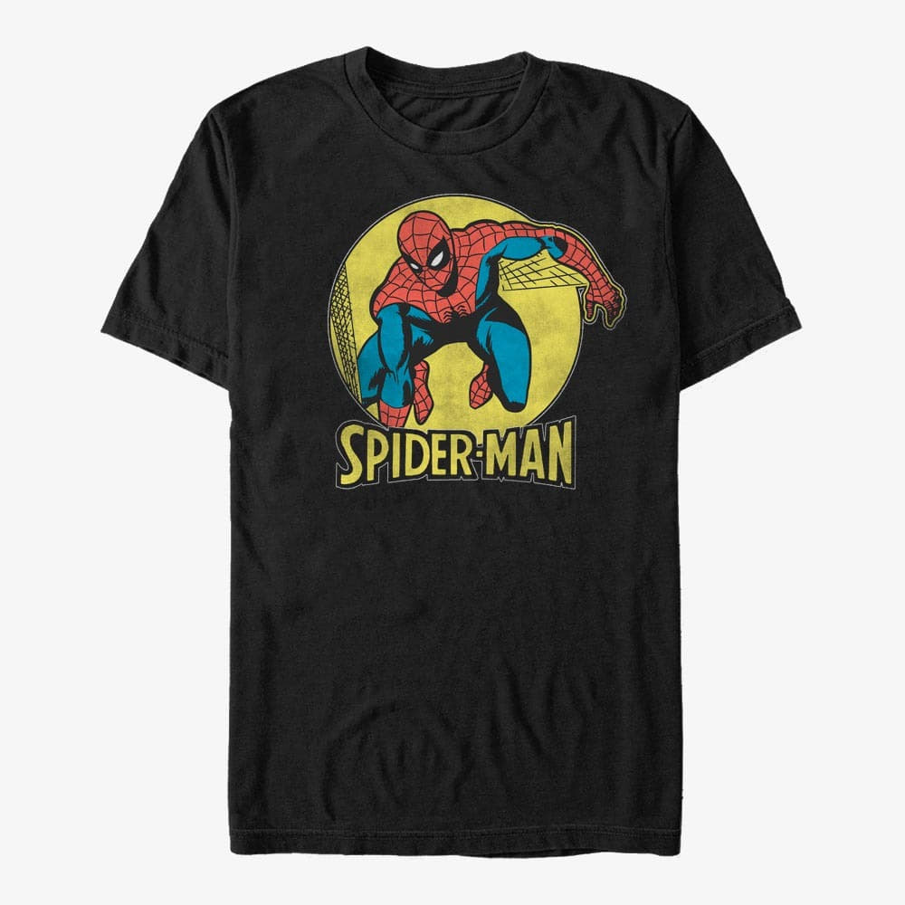 T-shirts Merch Marvel Spider-Man Classic - Simple Spidey  Black