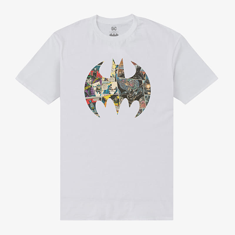 Merch Park Agencies - Batman Comics Logo Unisex T-Shirt White