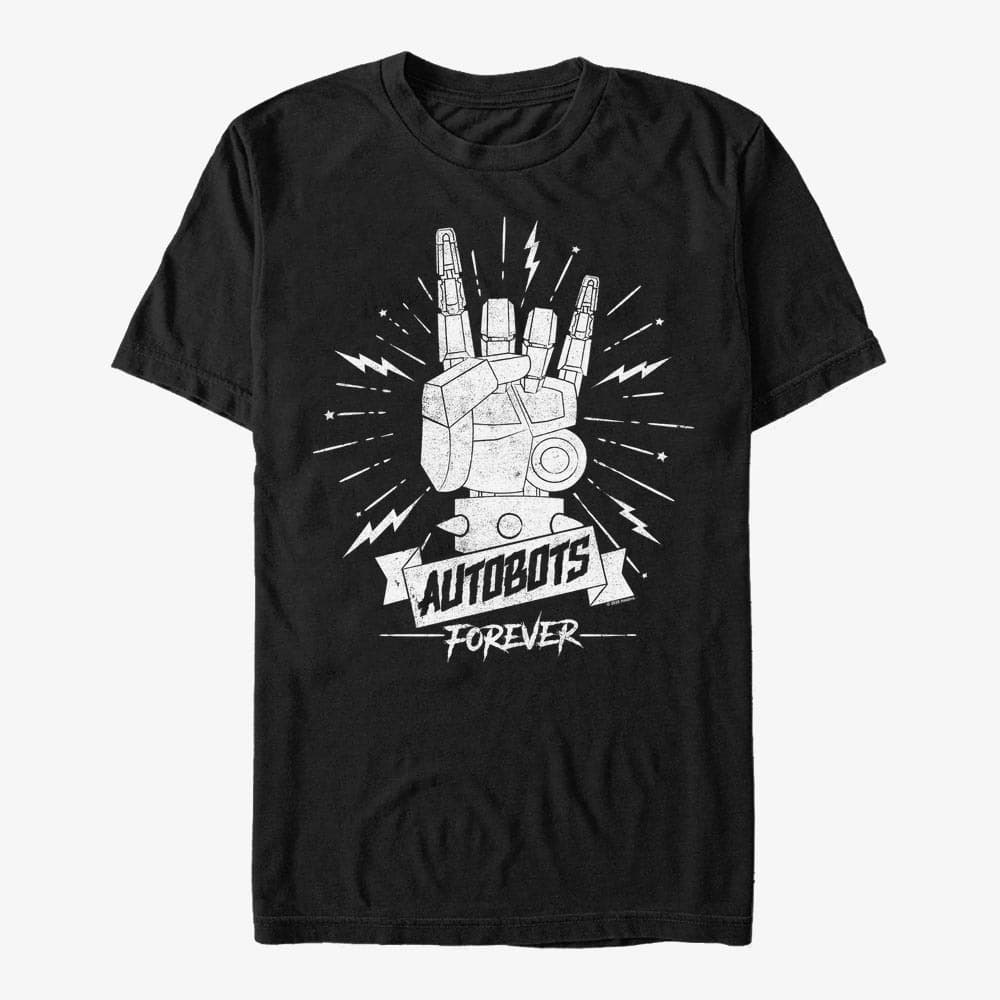 T-Shirts Merch Hasbro Vault Transformers - Rock On  Black