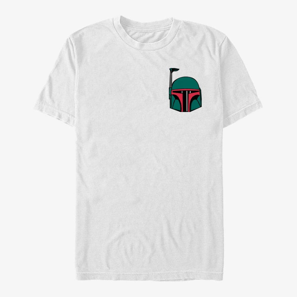 Футболки Merch Star Wars: Classic - Bobba Head Pocket White