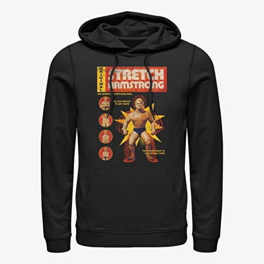 Sweatshirt Merch Hasbro Stretch Armstrong - Vintage Comic Cover Unisex Hoodie Black