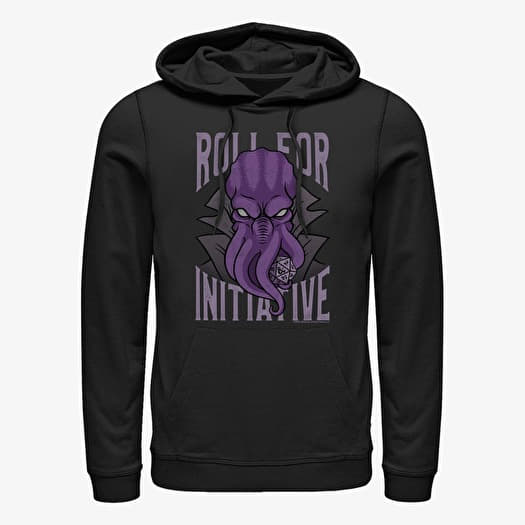 Mikina Merch Hasbro Dungeons & Dragons - Mindflayer Initiative Unisex Hoodie Black