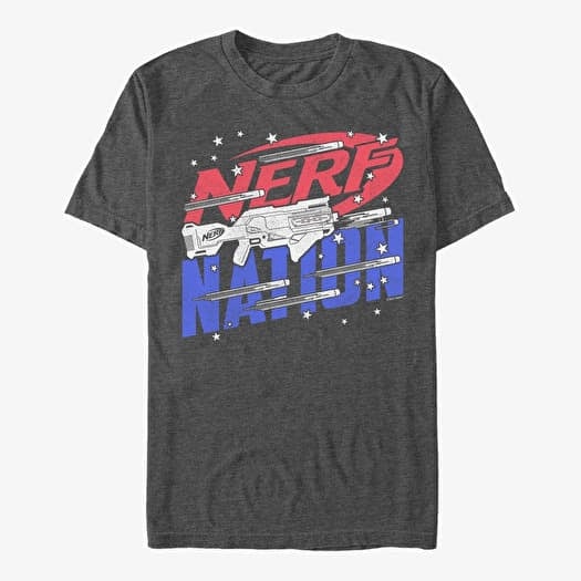Μπλουζάκι Merch Hasbro Vault Nerf - Nerf Nation Men's T-Shirt Dark Heather Grey