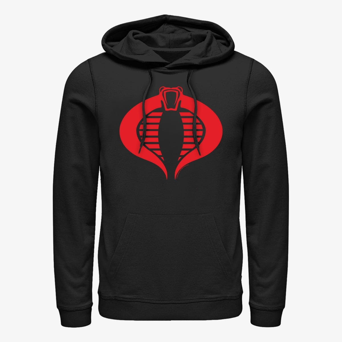 Džemperiai su gobtuvais ir džemperiai Merch Hasbro G.I. Joe - Cobra Logo Unisex Hoodie Black
