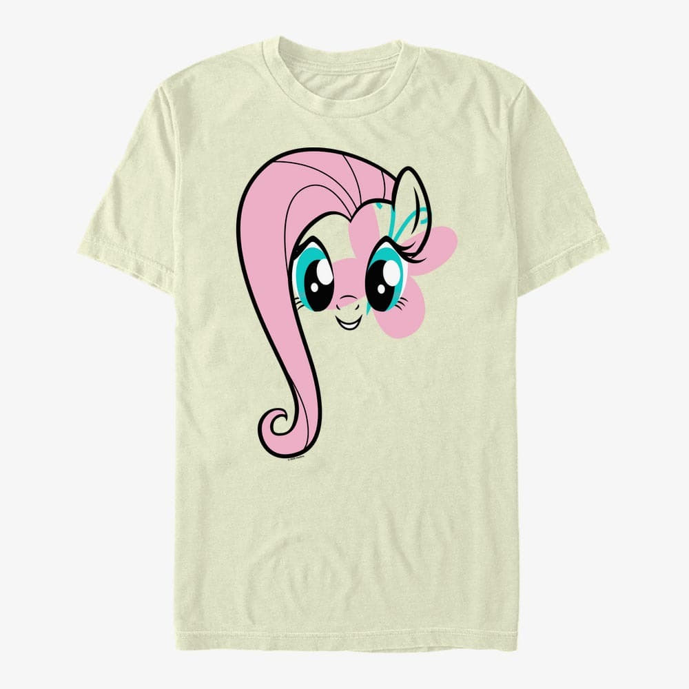 T-shirts Merch Hasbro Vault My Little Pony - Fluttershy Face Men's T-Shirt Natural