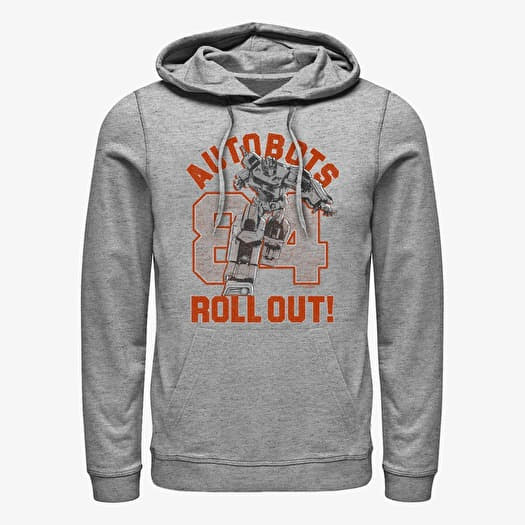 Mikina Merch Hasbro Vault Transformers - Autobot Rollout Unisex Hoodie Heather Grey