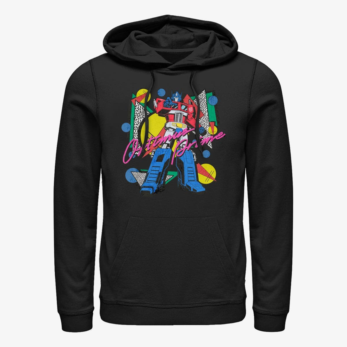 Hoodies and sweatshirts  Merch Hasbro Transformers - Eighties Optimus Unisex Hoodie Black