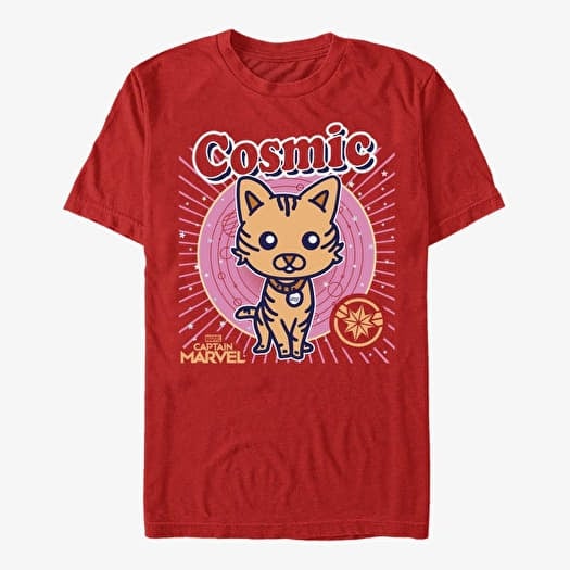 Тениска Merch Captain Marvel: Movie - GOOSE CARTOON Men's T-Shirt Red