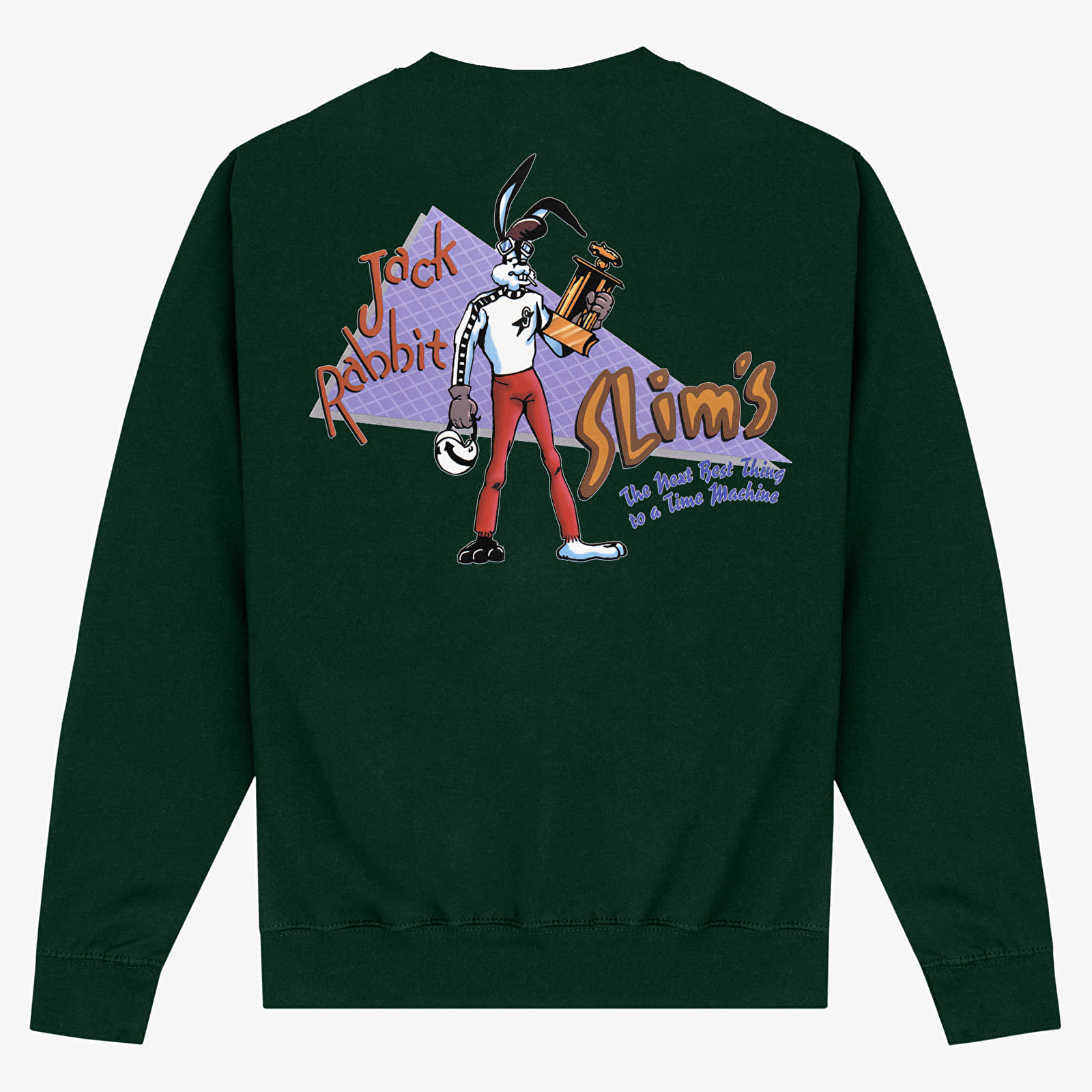 Felpe Merch Pulp Fiction - Jack Rabbit Slim's Unisex Sweatshirt Bottle Green