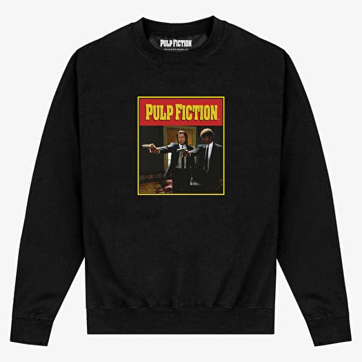 Sweatshirt Merch Pulp Fiction - Pulp Fiction Jules Unisex Sweatshirt Black