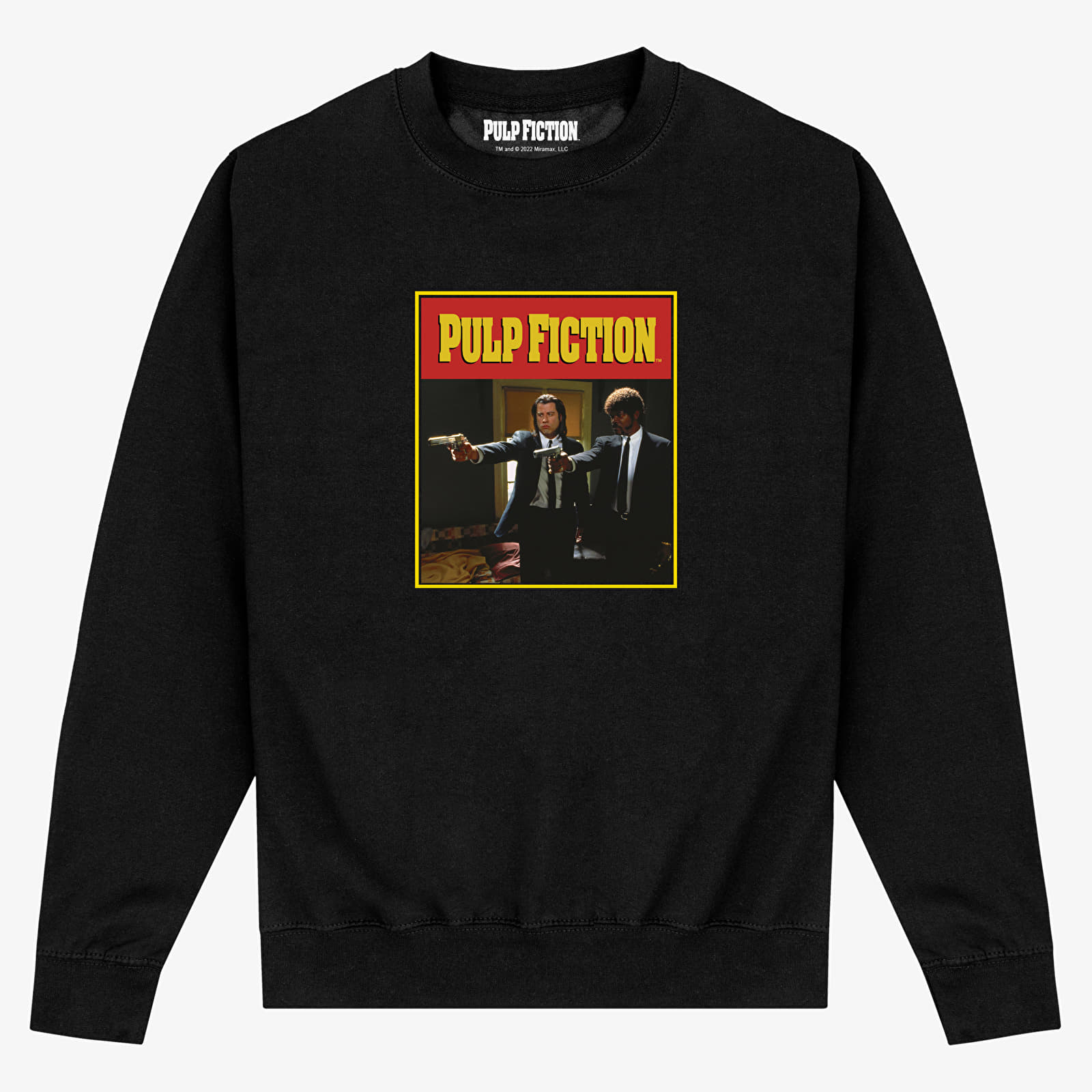 Mikiny Merch Pulp Fiction - Pulp Fiction Jules Unisex Sweatshirt Black