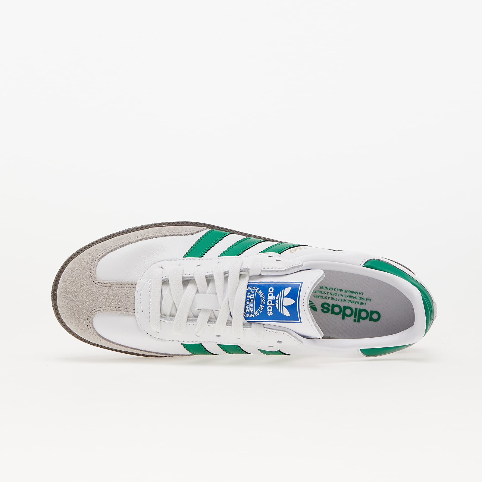 Turnschuhe und Schuhe für Männer adidas Samba Og Ftw White/ Green/ Supplier Colour