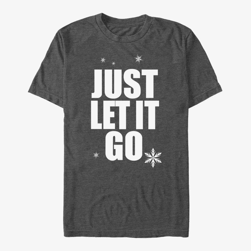 Marškinėliai Merch Disney Wreck-It Ralph 2 - Let go Unisex T-Shirt Dark Heather Grey