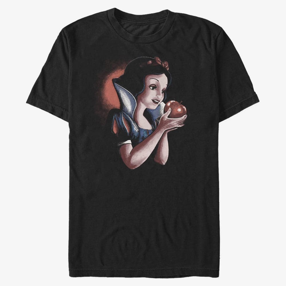 majice kratkih rukava Merch Disney Princesses - Deep Stare Unisex T-Shirt Black