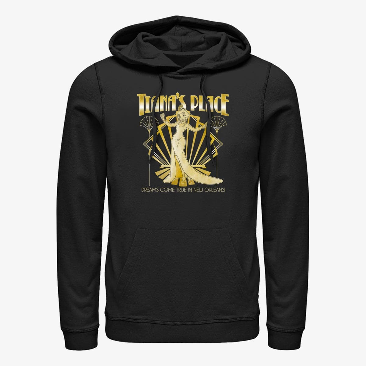 Sweatshirts Merch Disney The Princess & The Frog - New Orleans Palace Unisex Hoodie Black