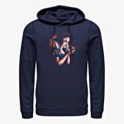 Merch Disney Princesses - Deep Stare Unisex Hoodie Navy Blue