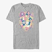 Merch Disney Princesses - Princess Sheild Unisex T-Shirt Heather Grey
