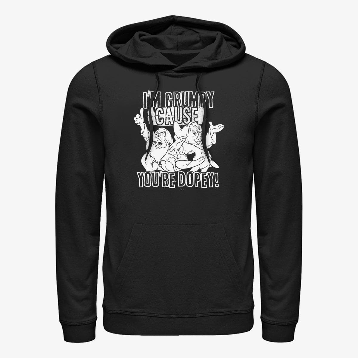 Moletons e blusas de moletom Merch Disney Princesses - Cause Effect Unisex Hoodie Black