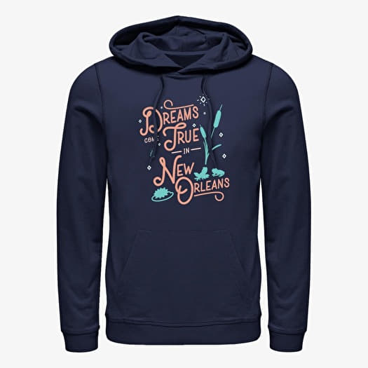 Sweatshirt Merch Disney The Princess & The Frog - New Orleans Unisex Hoodie Navy Blue