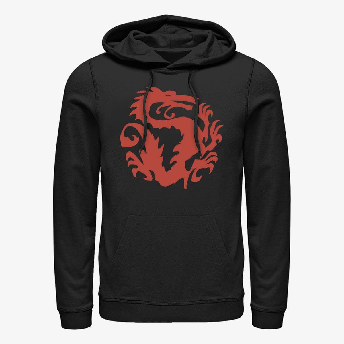 Sweaters Merch Disney Princesses - Mushu Unisex Hoodie Black