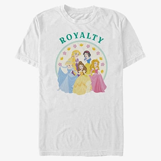 Μπλουζάκι Merch Disney Princess - Chibi Princess Royalty Unisex T-Shirt White
