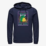 Merch Disney The Princess & The Frog - Rockadile Unisex Hoodie Navy Blue