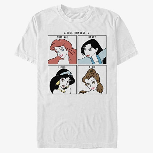 T-shirt Merch Disney Princesses - Portrait Power Unisex T-Shirt White