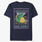 Merch Disney The Princess & The Frog - Rockadile Unisex T-Shirt Navy Blue