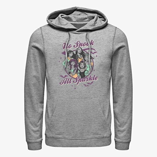 Merch Disney Princess - All Treats Princesses Unisex Hoodie Heather Grey