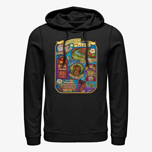 Φούτερ Merch Disney The Princess & The Frog - MAP Unisex Hoodie Black