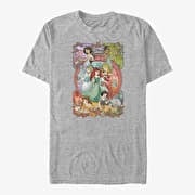 Merch Disney Princesses - Princess Power Unisex T-Shirt Heather Grey