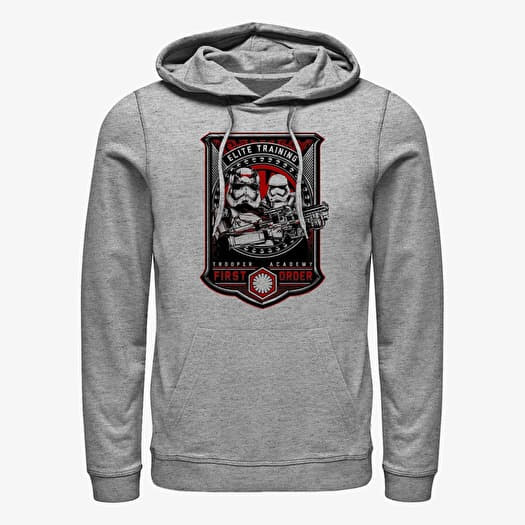 Sweatshirt Merch Star Wars: Episode 7 - Elite Trained Unisex Hoodie Heather Grey