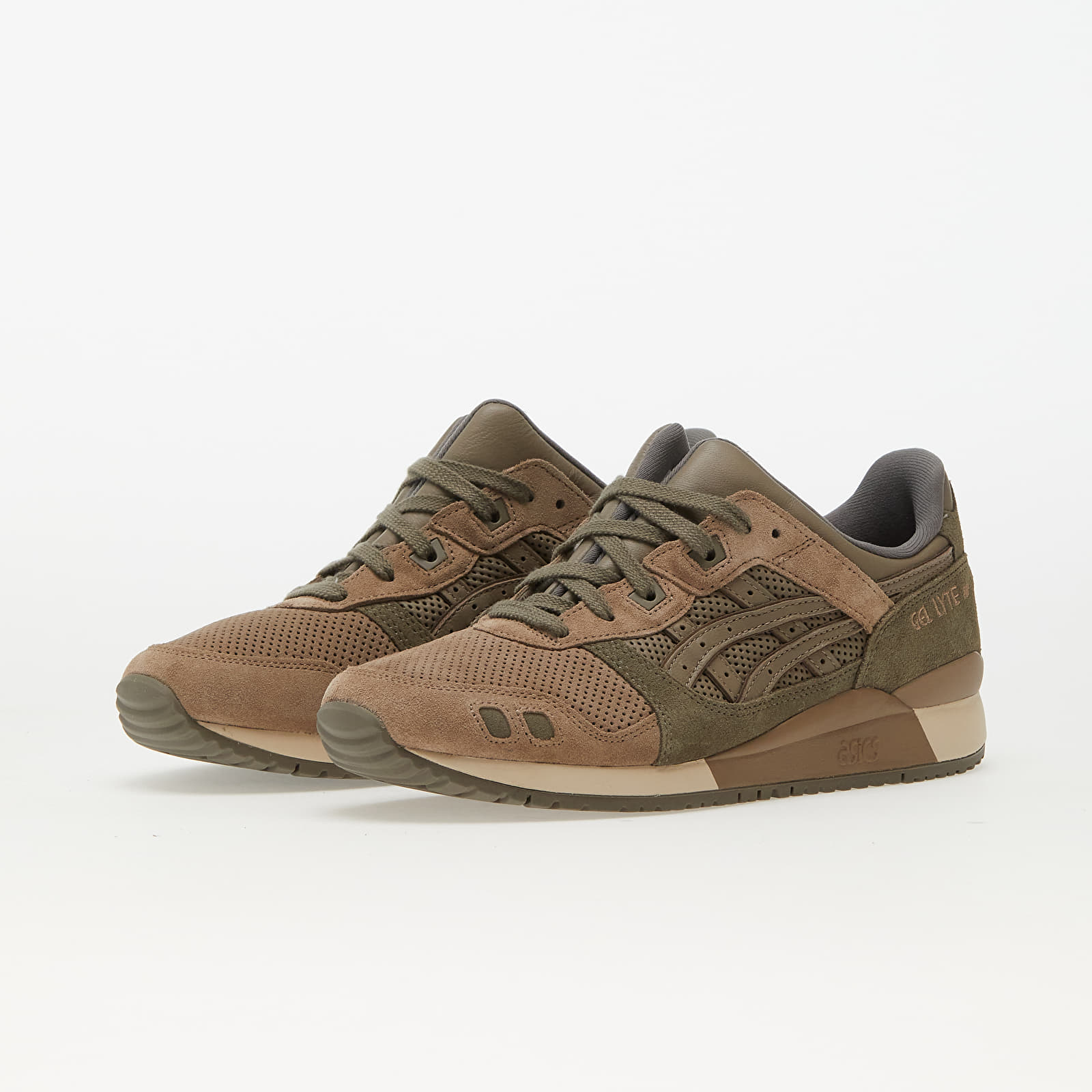 Turnschuhe und Schuhe fur Manner Asics Gel LYTE III OG Taupe Grey Dark Taupe Queens
