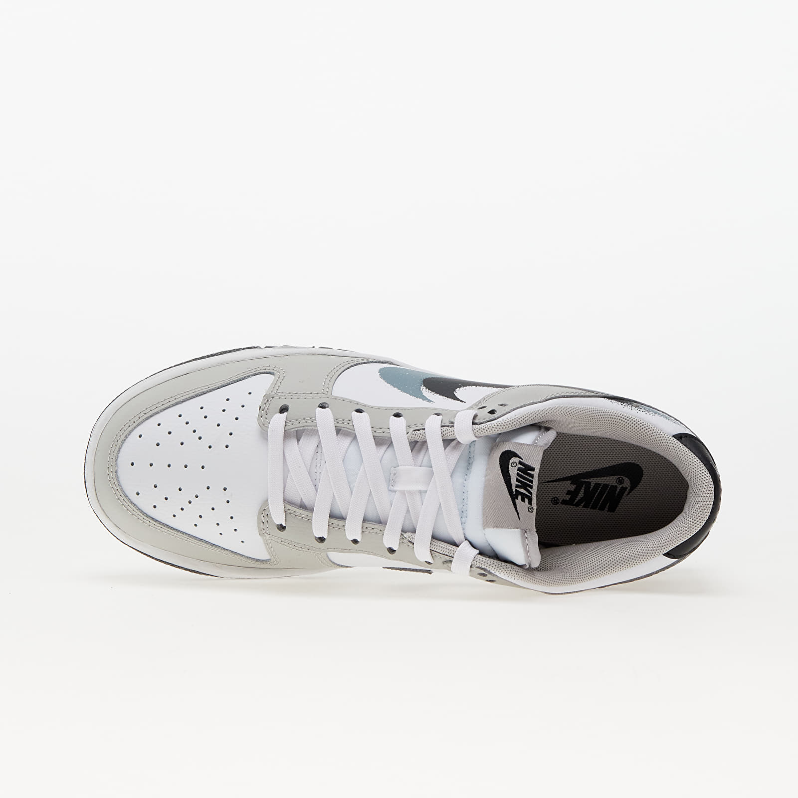 Sneakers og sko til mænd Nike Dunk Low White/ Black-Cool Grey-Lt Iron Ore