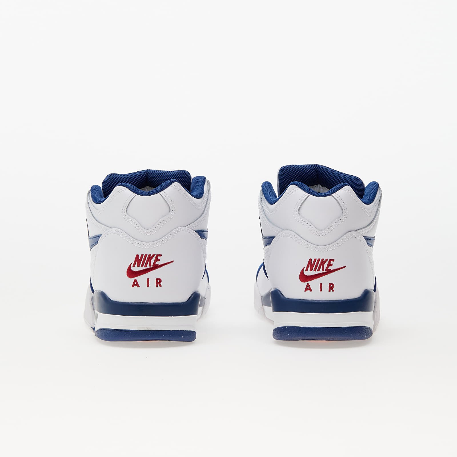 Men s sneakers and shoes Nike Air Flight 89 White Dark Royal Blue Varsity Red Queens
