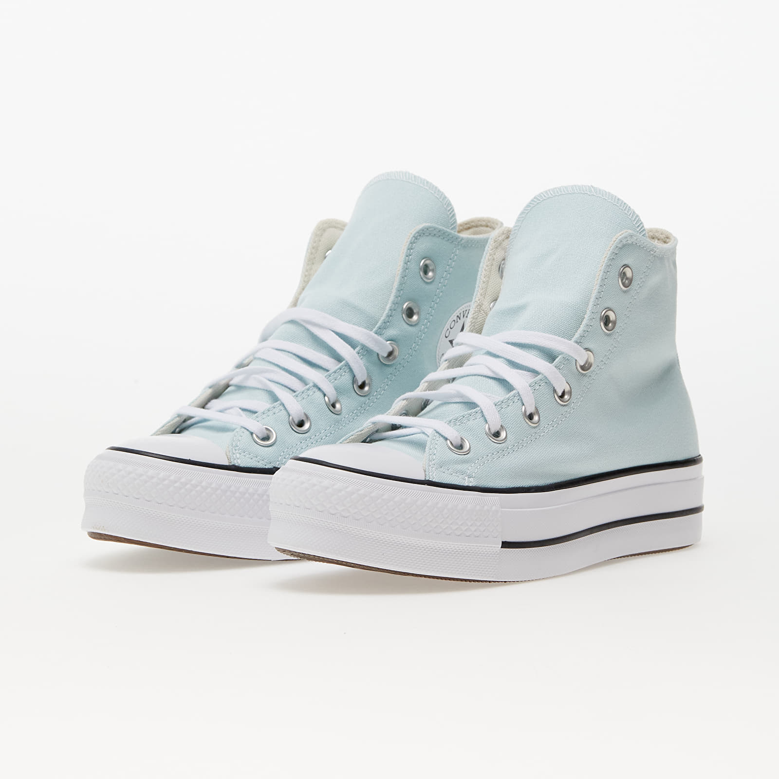 Women s sneakers and shoes Converse Chuck Taylor All Star Lift Platform Chance Of Rain White Black Queens