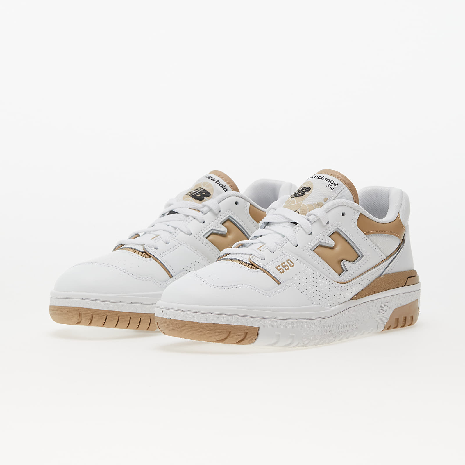 Chaussures et baskets femme New Balance 550 White/ Tan