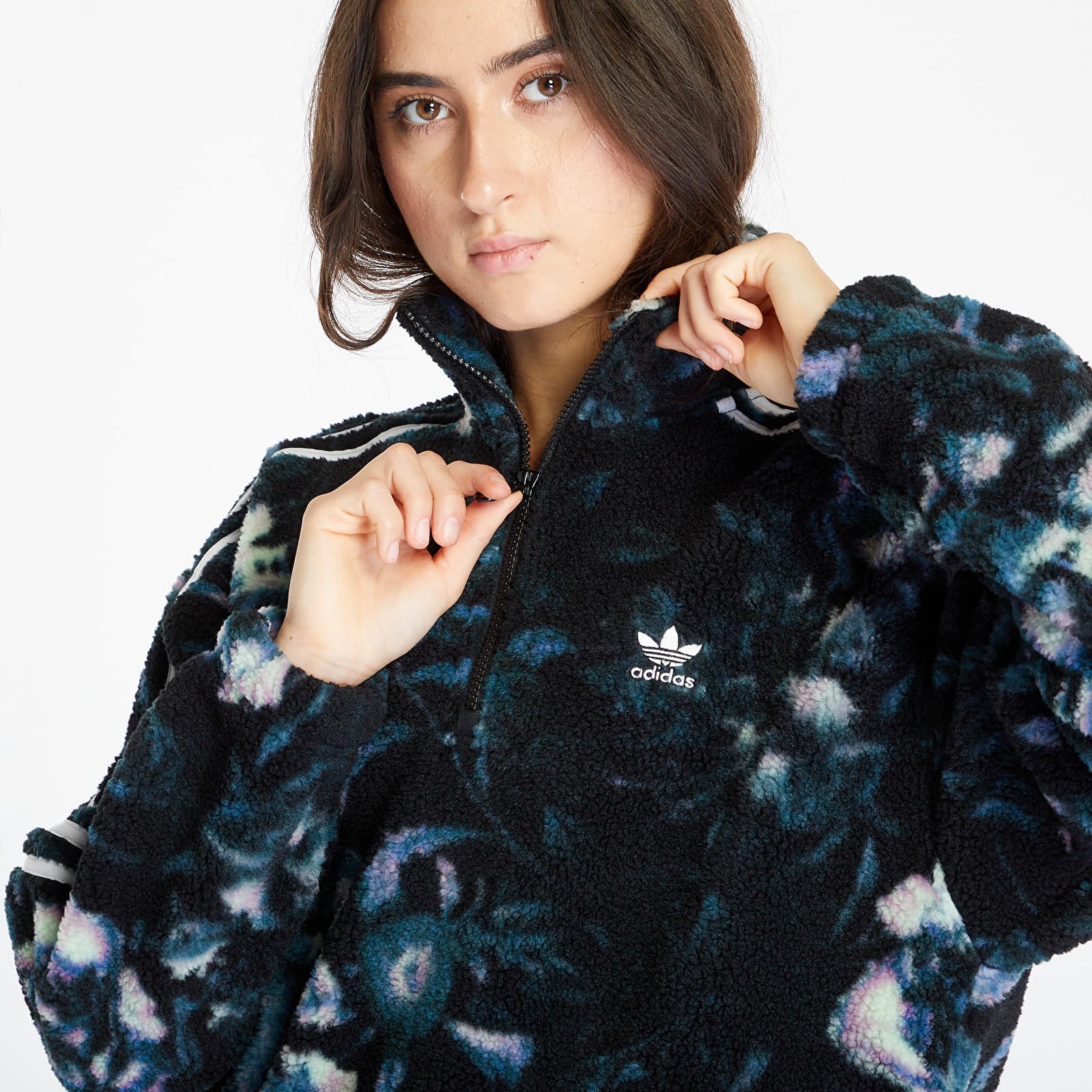 Adidas mikina flower hot sale