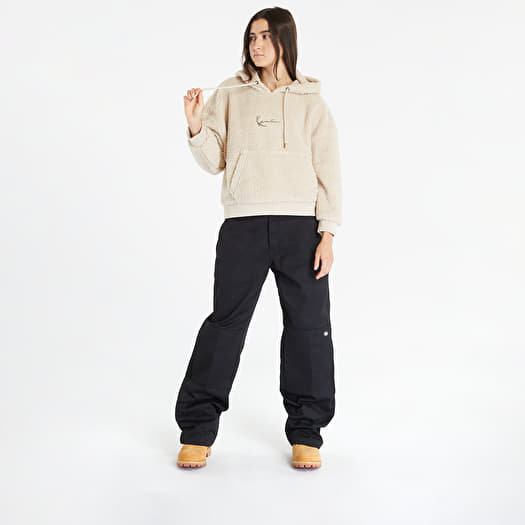 Sweatshirts Karl Kani Signature Teddy OS Hoodie Light Sand Queens