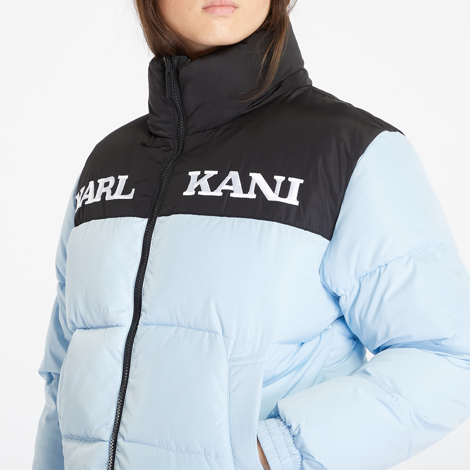 Karl kani retro puffer jacket hotsell