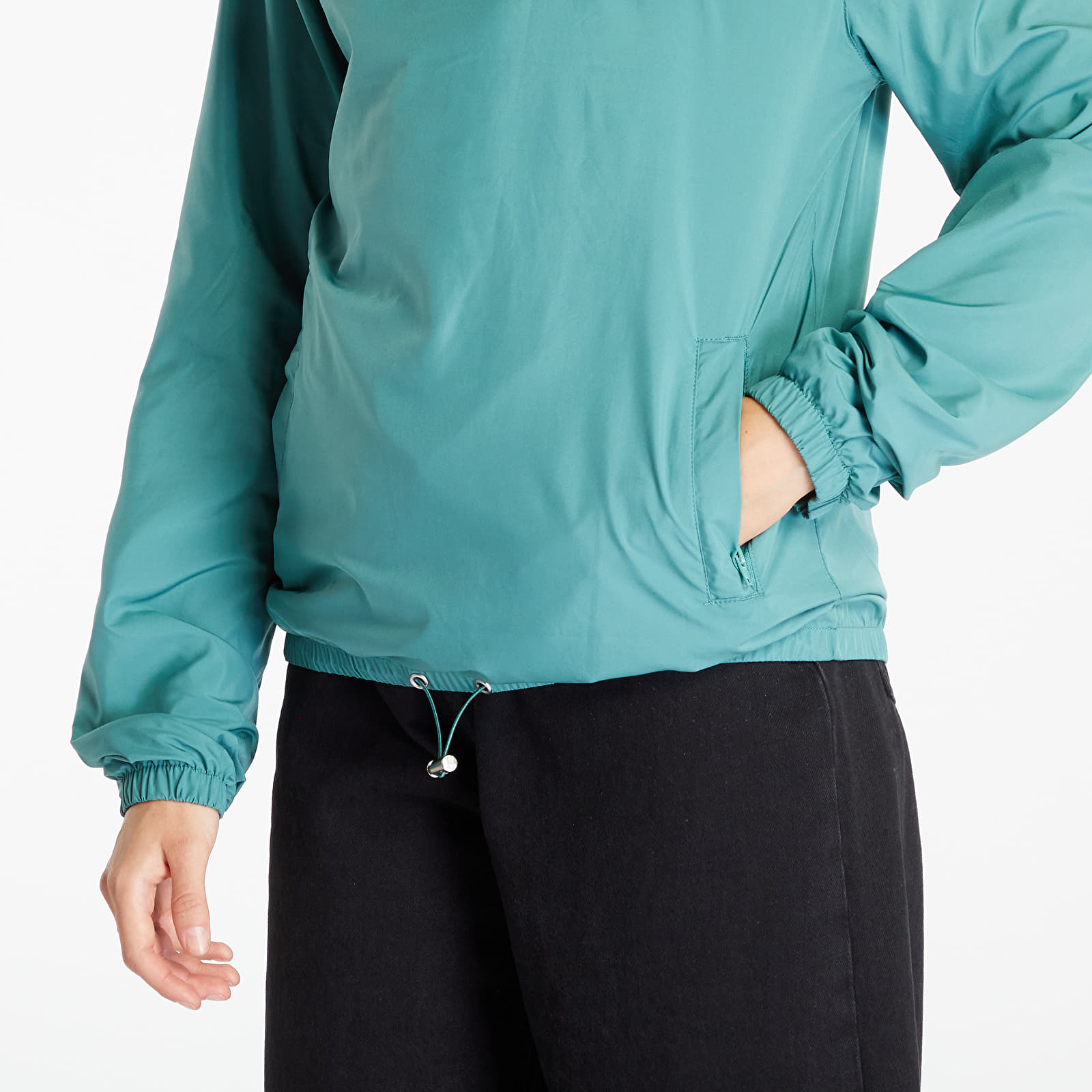 Jacken Urban Classics Ladies Basic Pull Over Jacket Pale Leaf