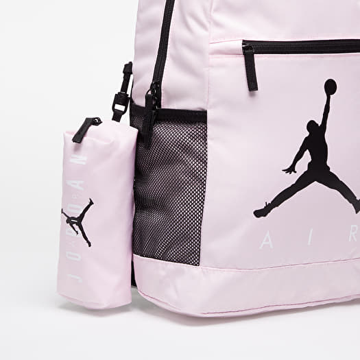 Jordan Air School Backpack and Pencil Case in Pink/Pink | Polyester