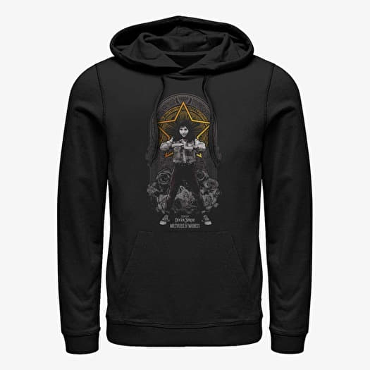 Sweatshirt Merch Marvel Doctor Strange in the Multiverse of Madness - America Multiverse Unisex Hoodie Black