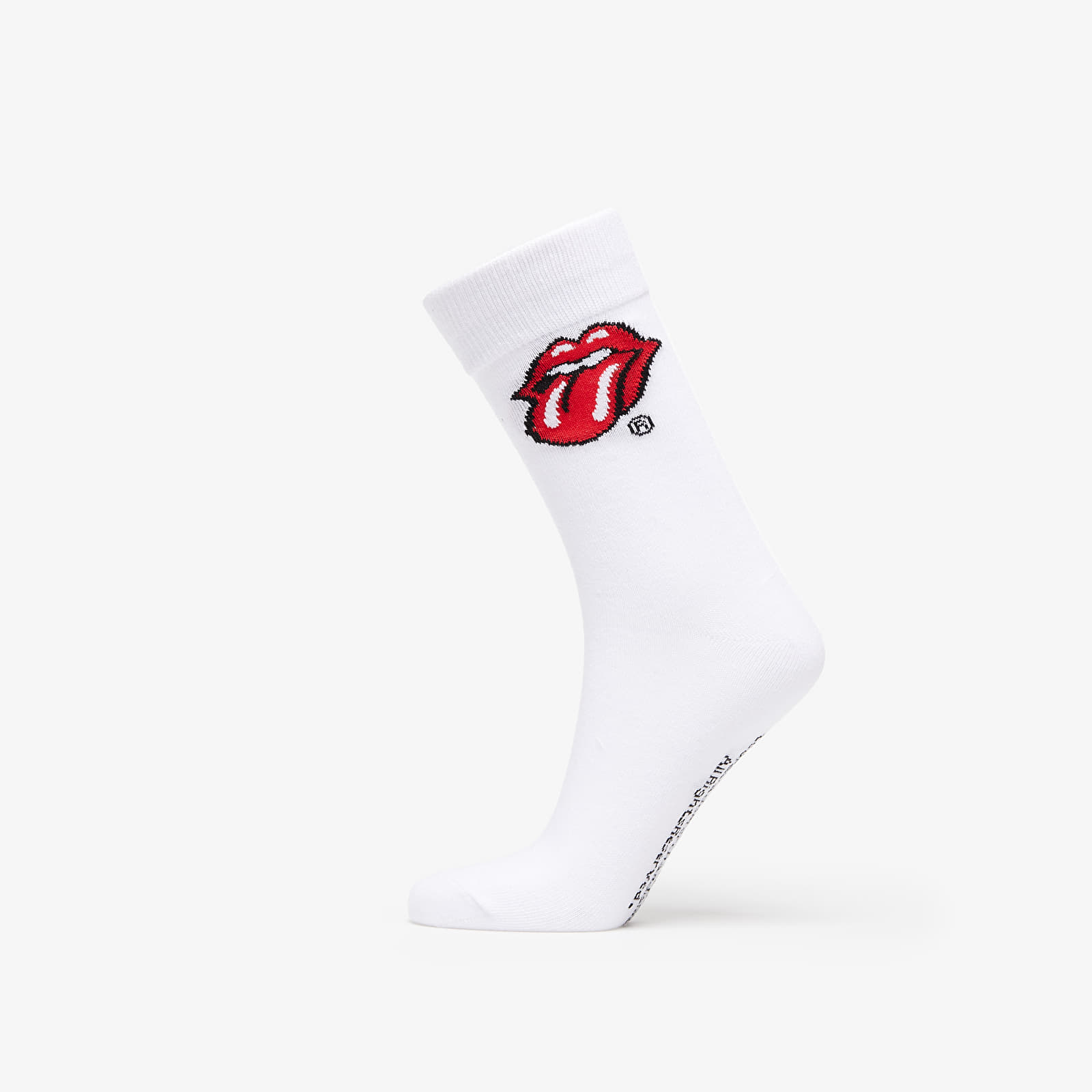 Κάλτσες Urban Classics Rolling Stones Tongue Socks 2-Pack Black/ White