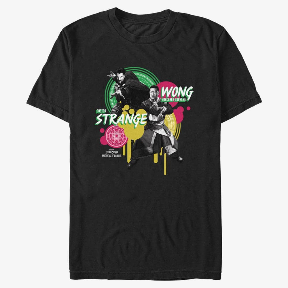 T-shirts Merch Marvel Doctor Strange in the Multiverse of Madness - Dr Strange Wong Graphic Unisex T-Shirt Black