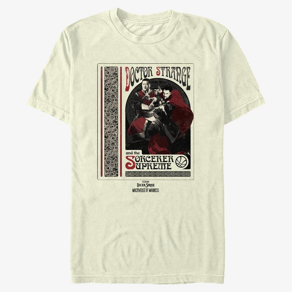 Camisetas Merch Marvel Doctor Strange in the Multiverse of Madness - Sorcerer Supreme Unisex T-Shirt Natural