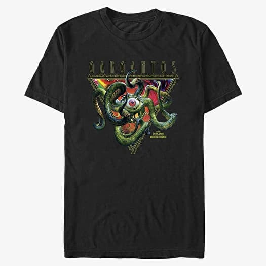 Tricou Merch Marvel Doctor Strange in the Multiverse of Madness - Gargantos Triangle Badge Unisex T-Shirt Black