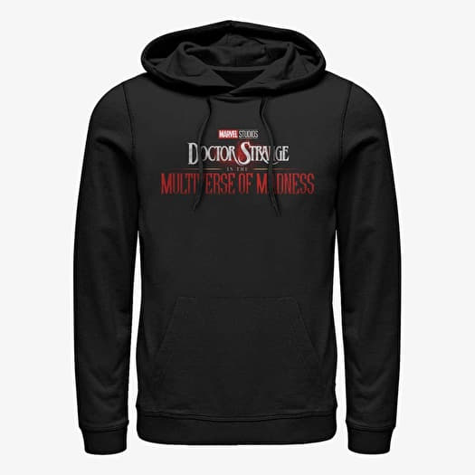 Mikina Merch Marvel Doctor Strange in the Multiverse of Madness - Doctor Strange Rendered Logo Unisex Hoodie Black