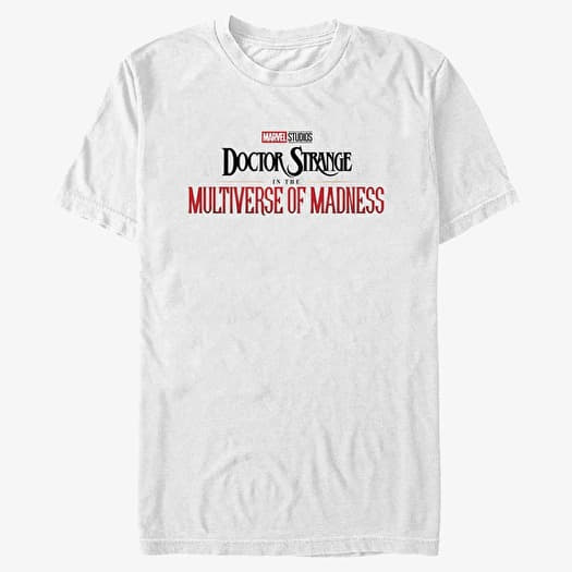 T-shirt Merch Marvel Doctor Strange in the Multiverse of Madness - Doctor Strange 2 Main Logo Unisex T-Shirt White